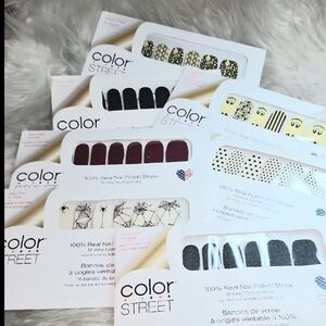 Color Street Nail Strips Bundle Of 7 Halloween / Fall Sets #4